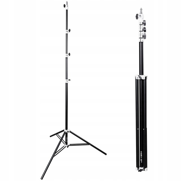 GlareOne STORK 395cm statyw studyjny oświetleniowy 123-395cm do 7kg