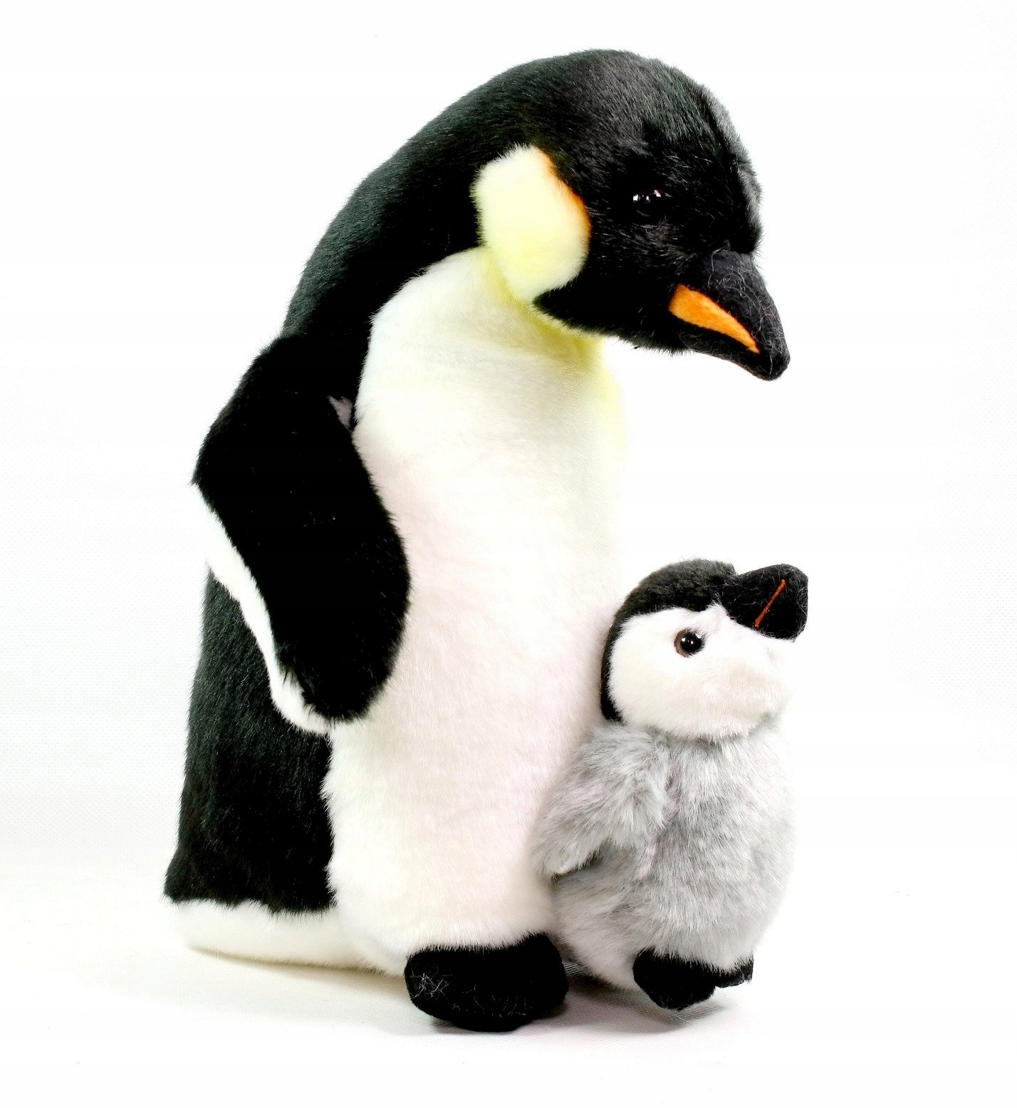 

Maskotka Pingwin Pluszak Mama Z Małym 26 CM Zoo
