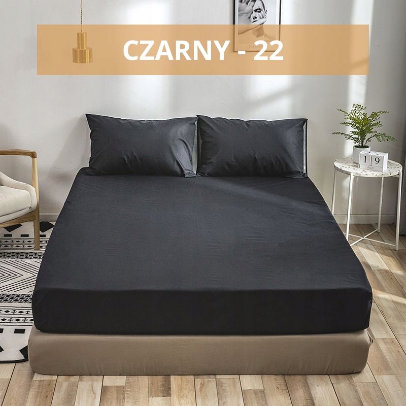 PRZEŚCIERADŁO BAWEŁNIANE Z GUMKĄ 120X200 RÓŻNE KOLORY PREMIUM Długość 200 cm