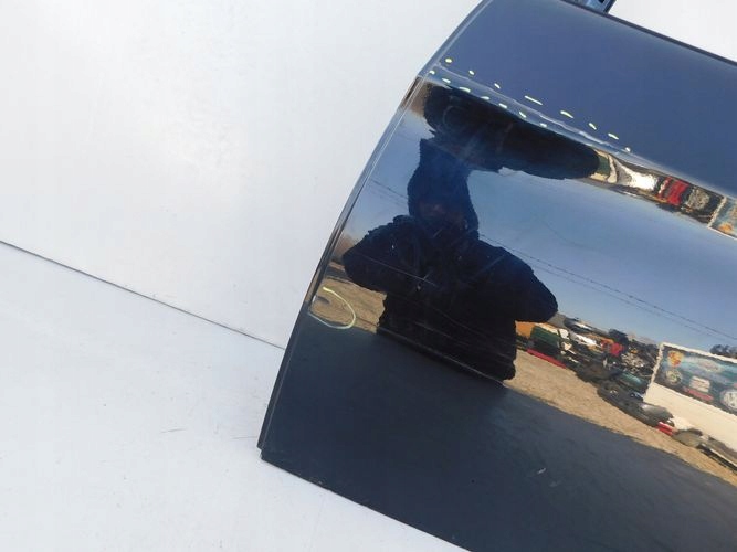 BMW E90 sedan 3 door left rear. rear part