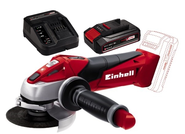 Einhell Te-ag 18/115 Li Úhlová Bruska 4AH