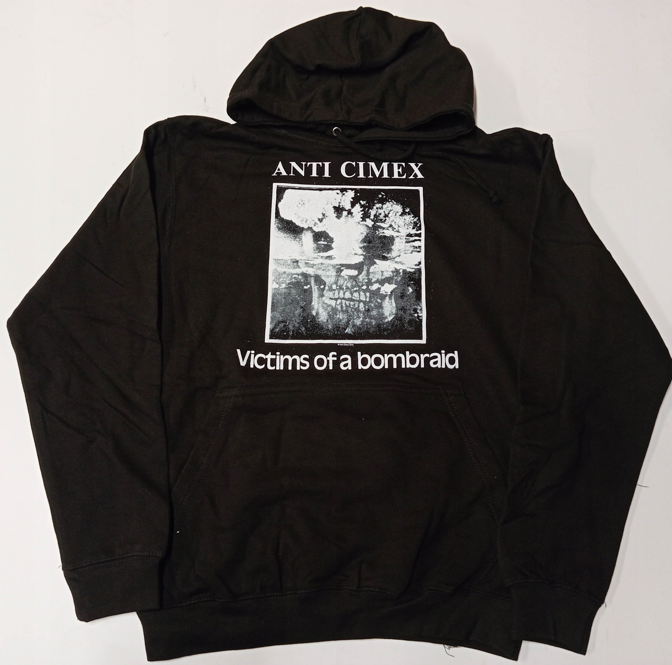 Anti Cimex Oběti Crust Punk Rock mikina s kapucí Klokan S