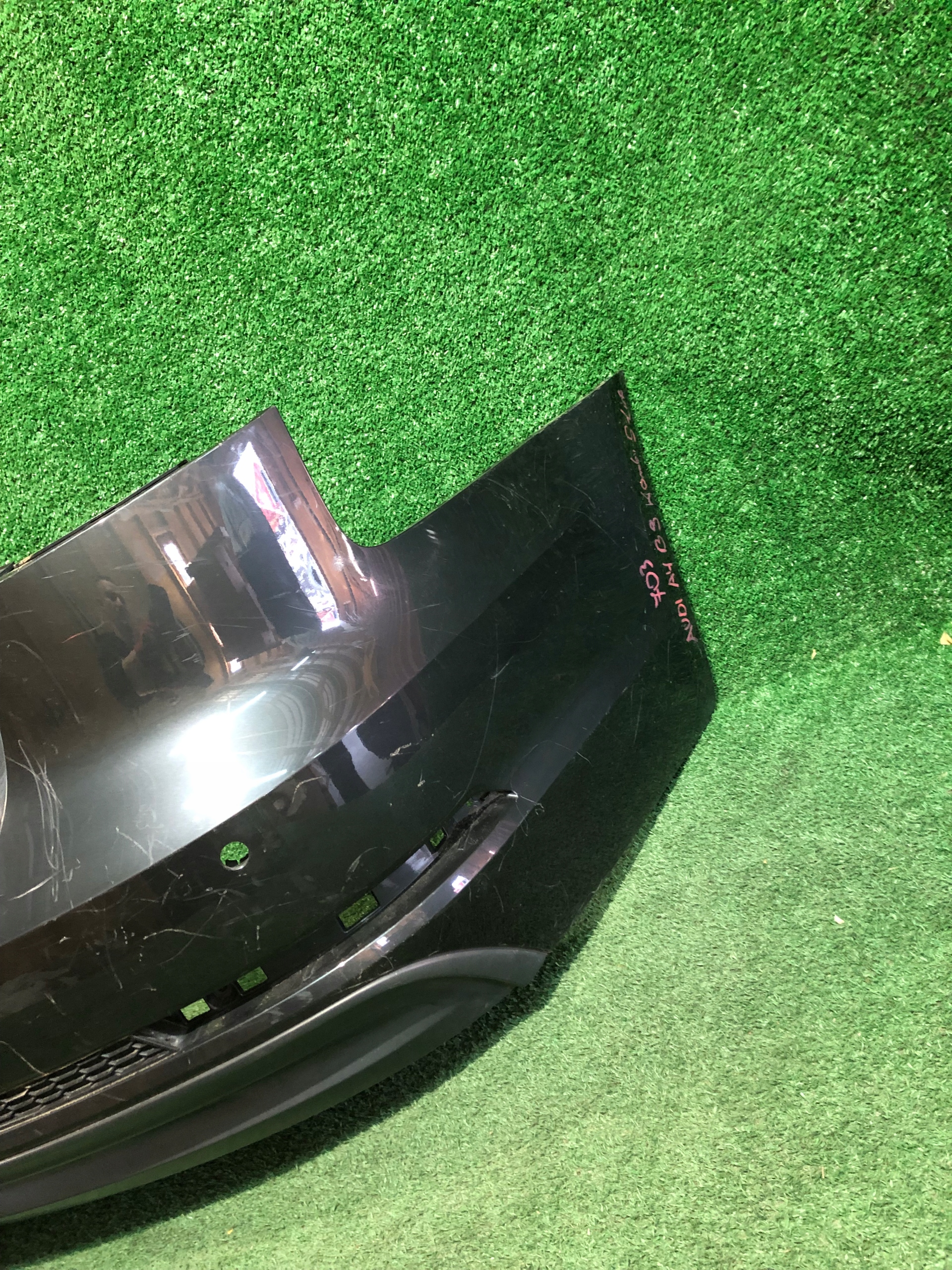bumper rear AUDI A4 B9 KOMBI S-LINE 8W9
