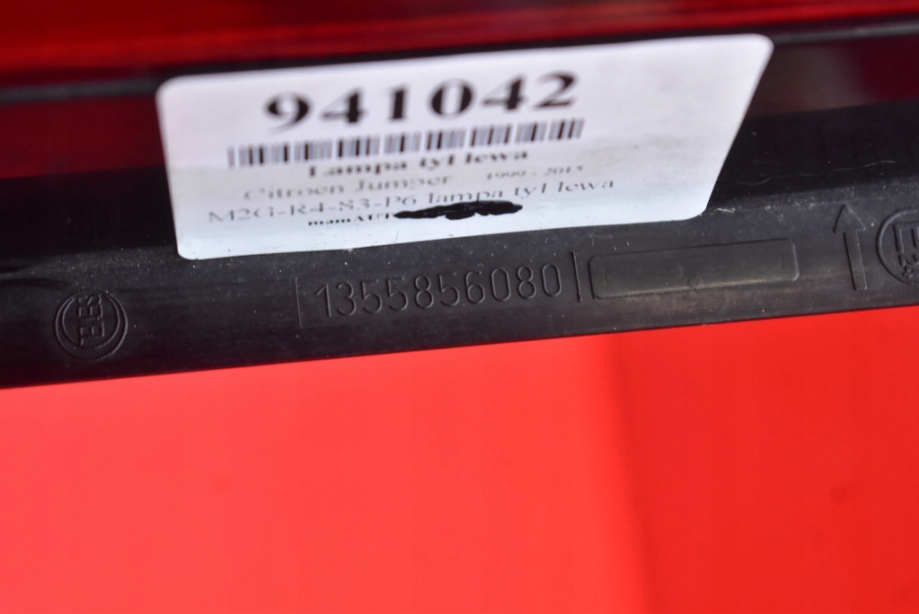 light left rear part rear CITROEN JUMPER 2 II 04-15