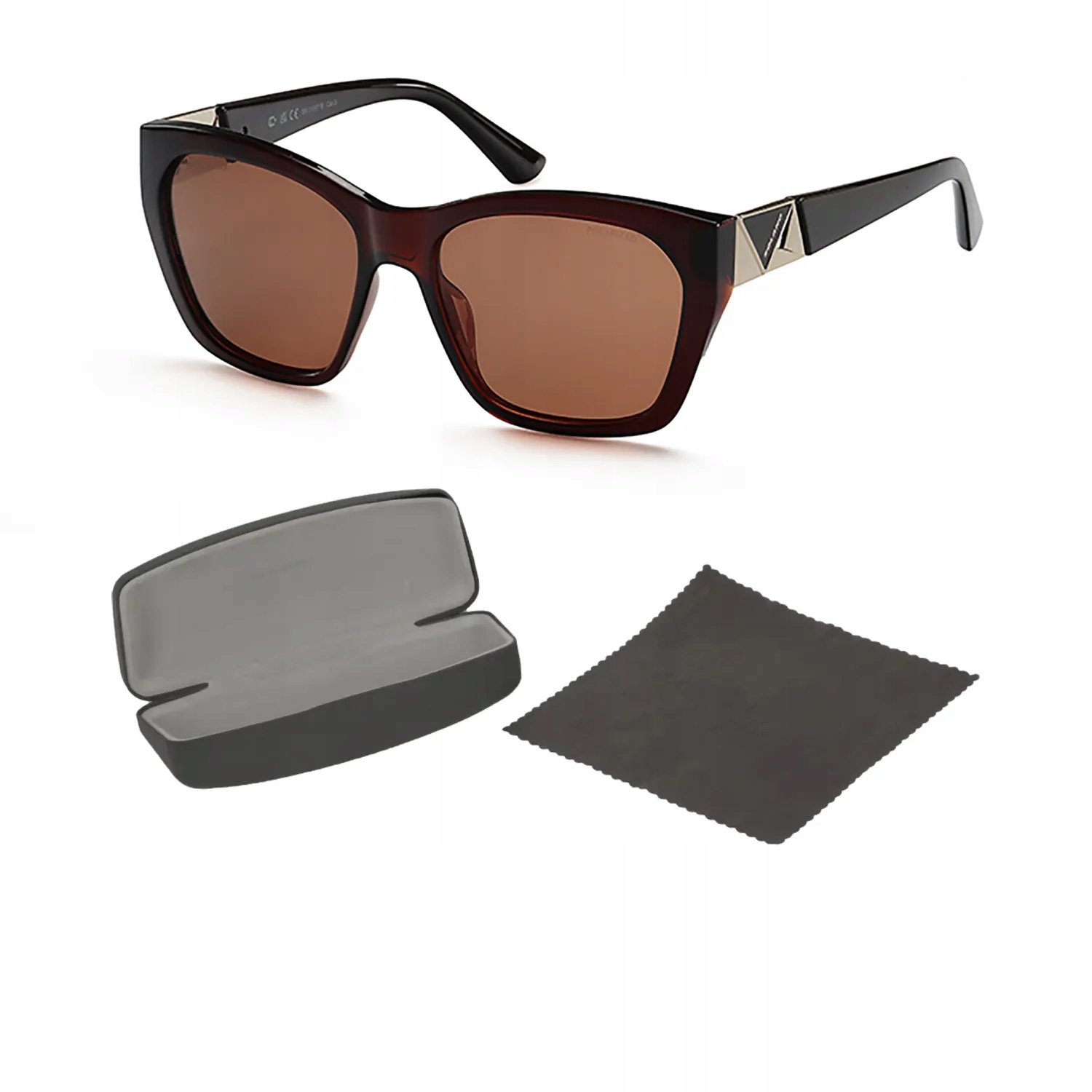 Solano SS21067B Hnědé dámské polarizační sluneční brýle