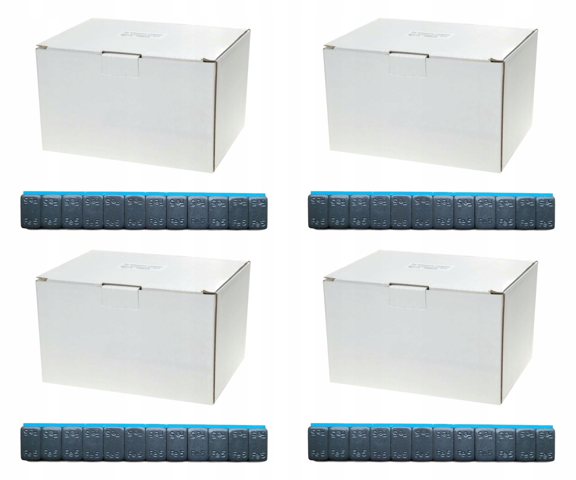 Lepené závaží s povrchovou úpravou Grafit 400 x 24 kg prémie