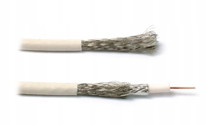 Koaxiální kabel Cono-tech RG6 Ns CB113 1,13mm Cu, Trishield, 6,8mm, 300m