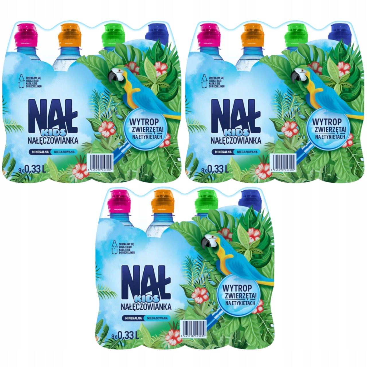 Levně 24 x Minerální voda Nałęczowianka Kids neperlivá 0,33 l