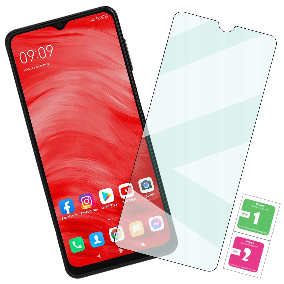 

Szkło Hartowane Ochronne 9H do Samsung Galaxy A32