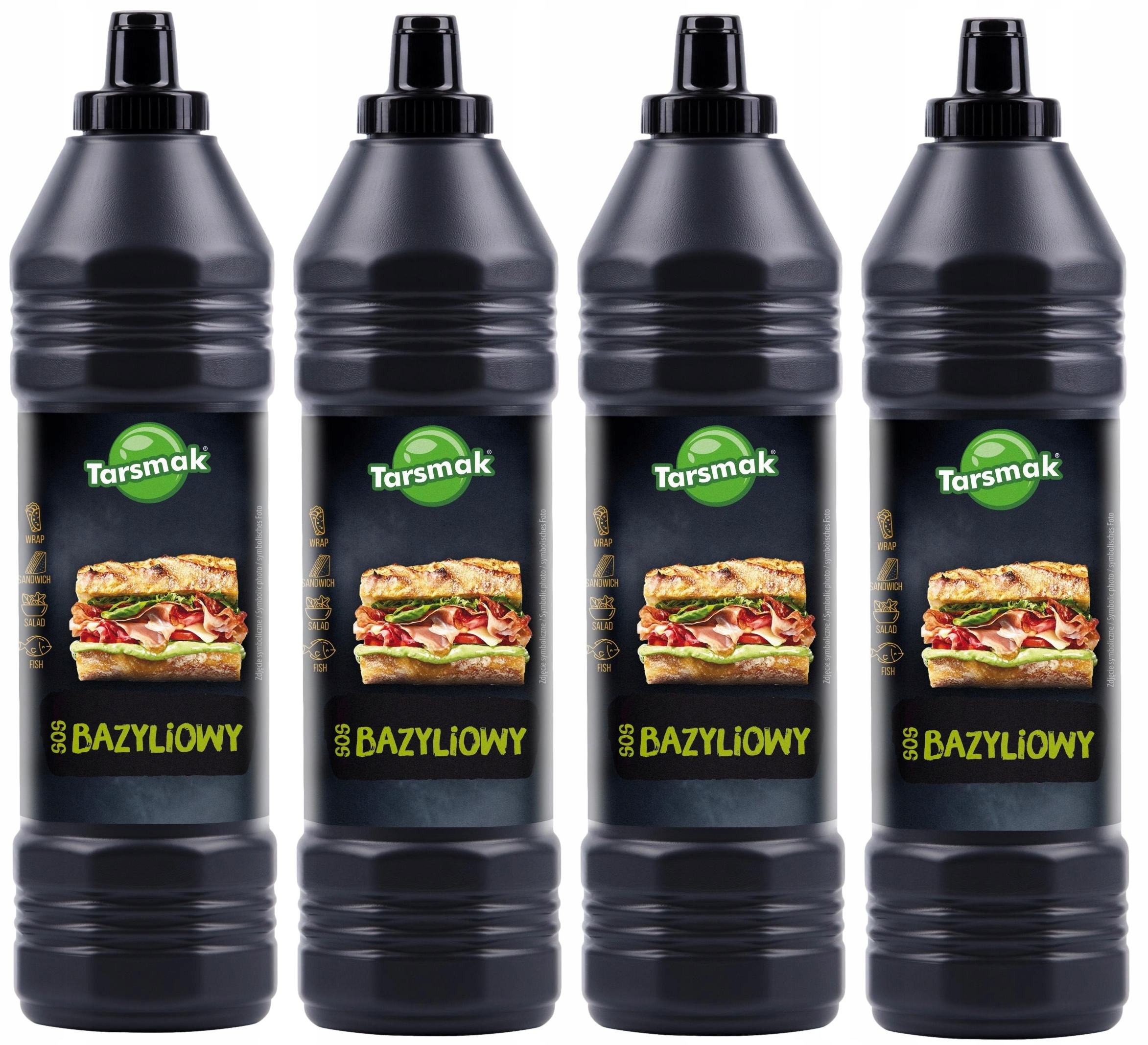 4 X Sos Bazyliowy Tarsmak 900g