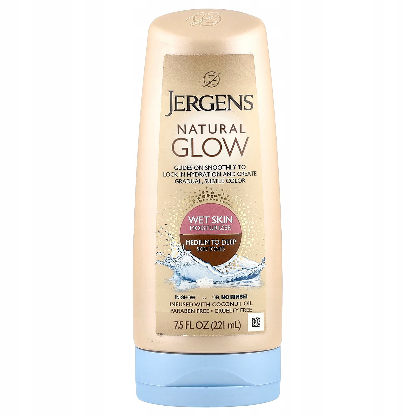 Jergens, Natural Glow, odcienie skóry od średniej do głębokiej, 221 ml