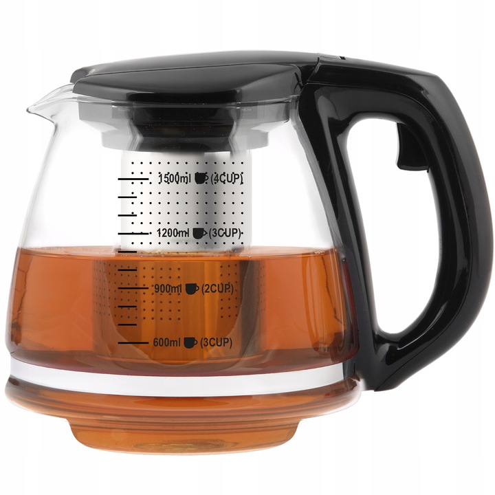 

Dzbanek z zaparzaczem do herbaty kawy 1500ML 1,5L