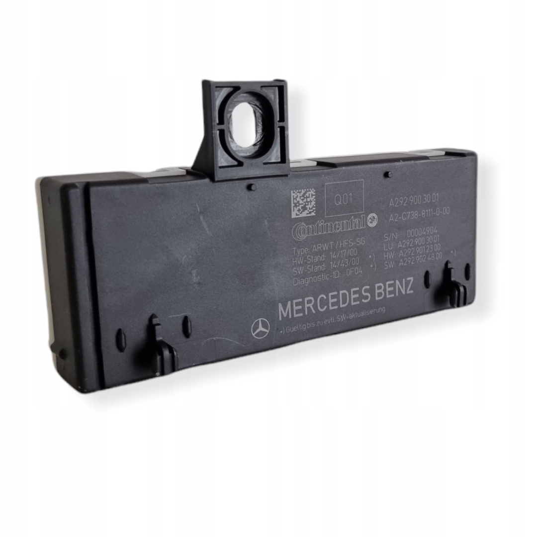 MERCEDES GLE 292 MODUL KLAPY A2929003001