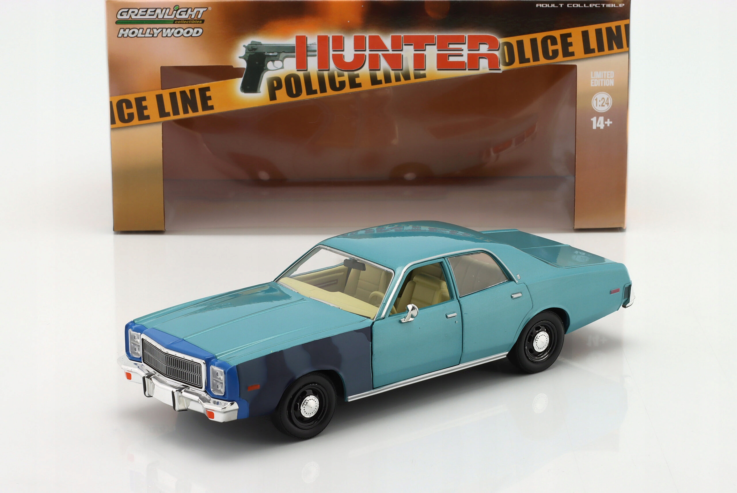 Greenlight 1977 Plymouth Fury Hunter Tv 1:24
