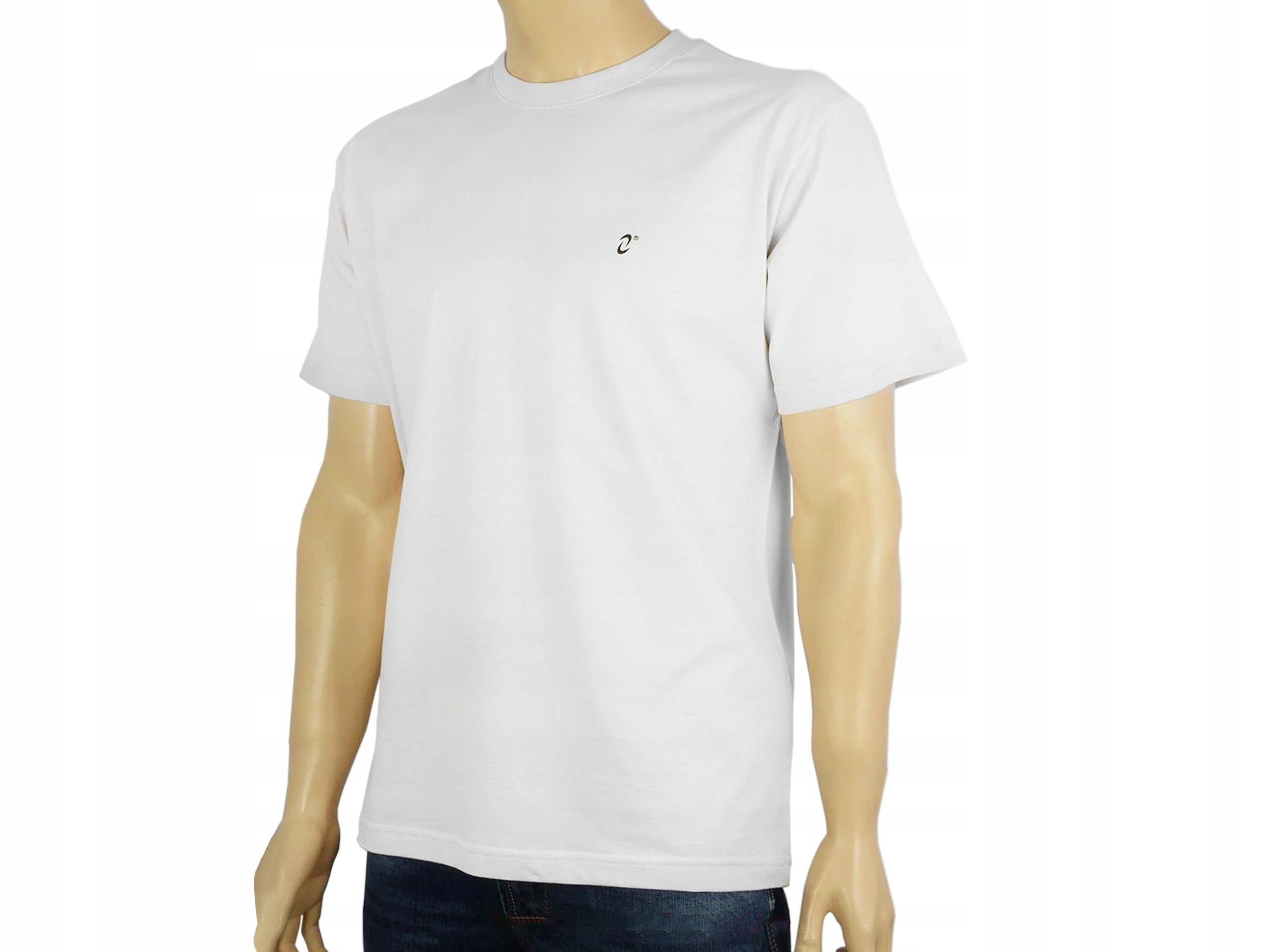

Koszulka męska bawełniana T-shirt Neti biała 4XL