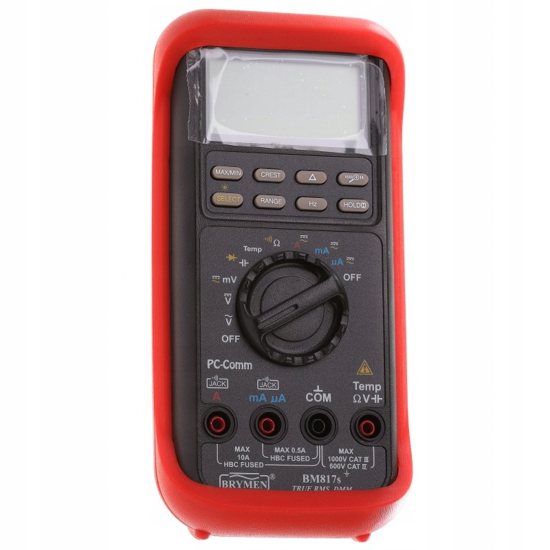 Multimetr Bm 817s Trms z pomiarem temperatury RS232