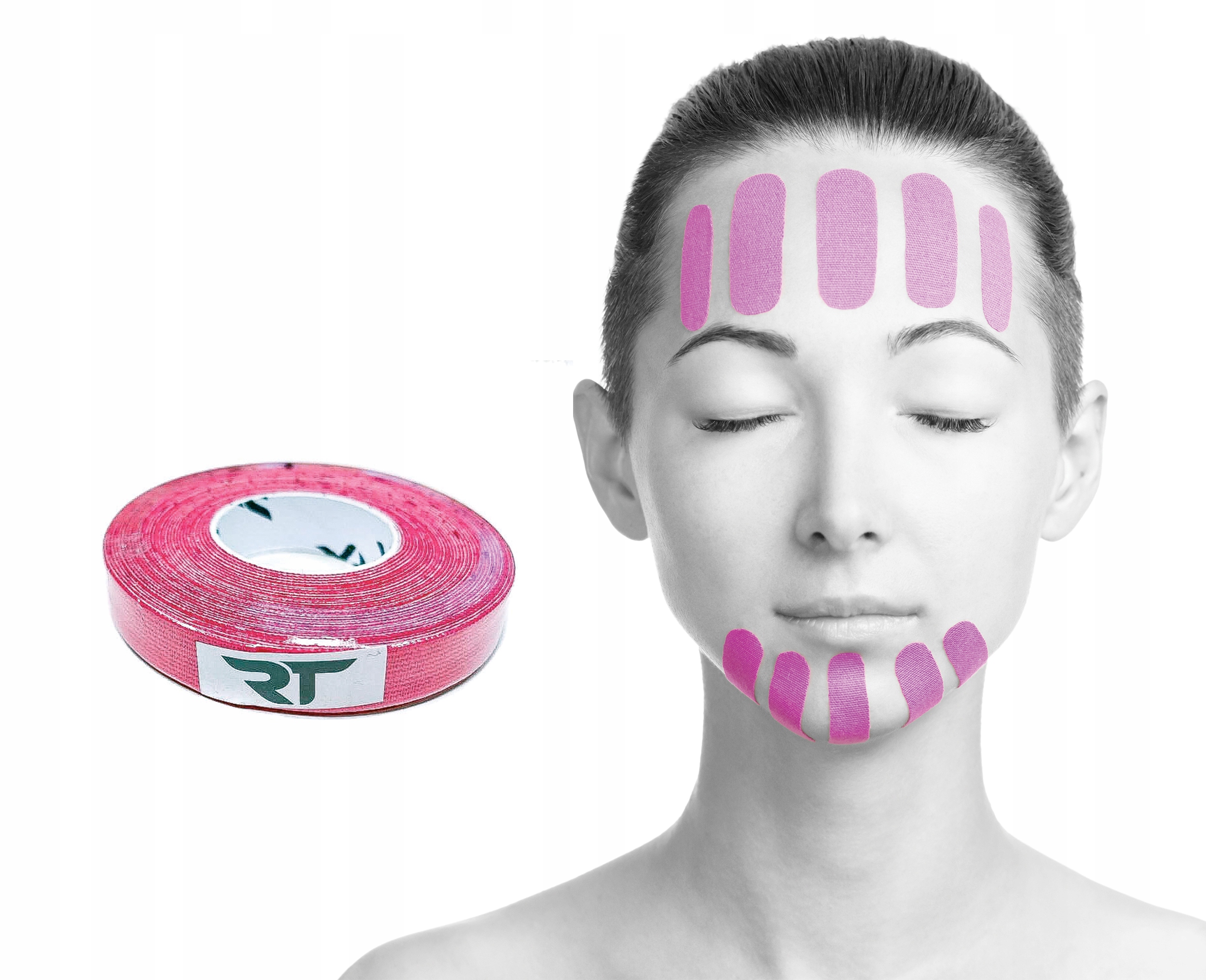 

Rea Tape Taśma kinesio do Tapingu Twarzy tejp 1cm