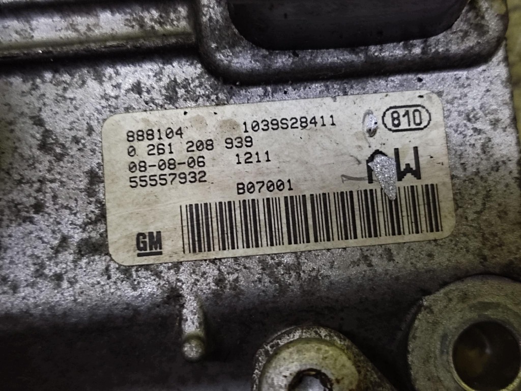 OPEL CORSA D unité de commande électronique uce moteur 0261208939
