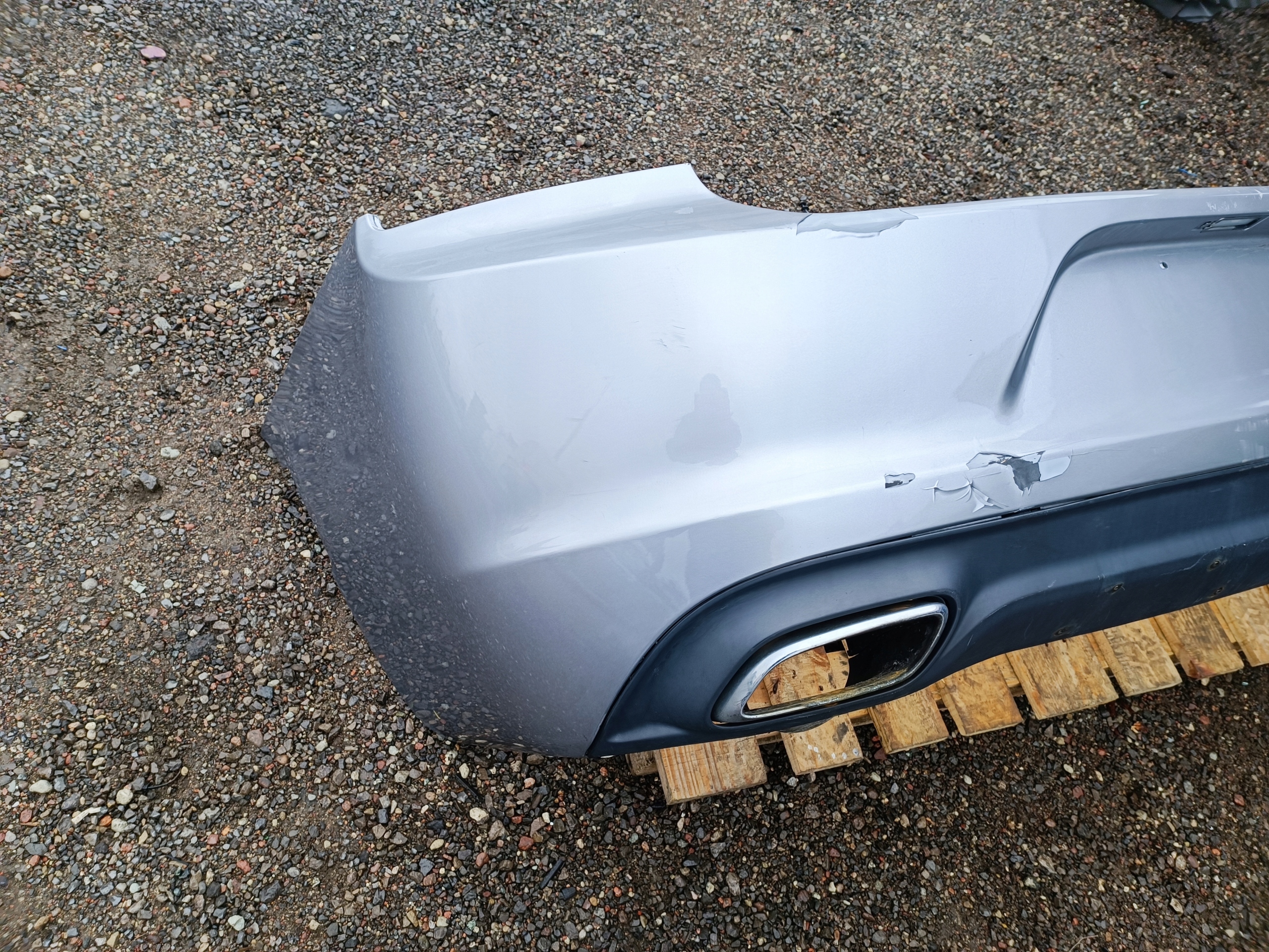 bumper rear part rear complete Dodge Charger 15+