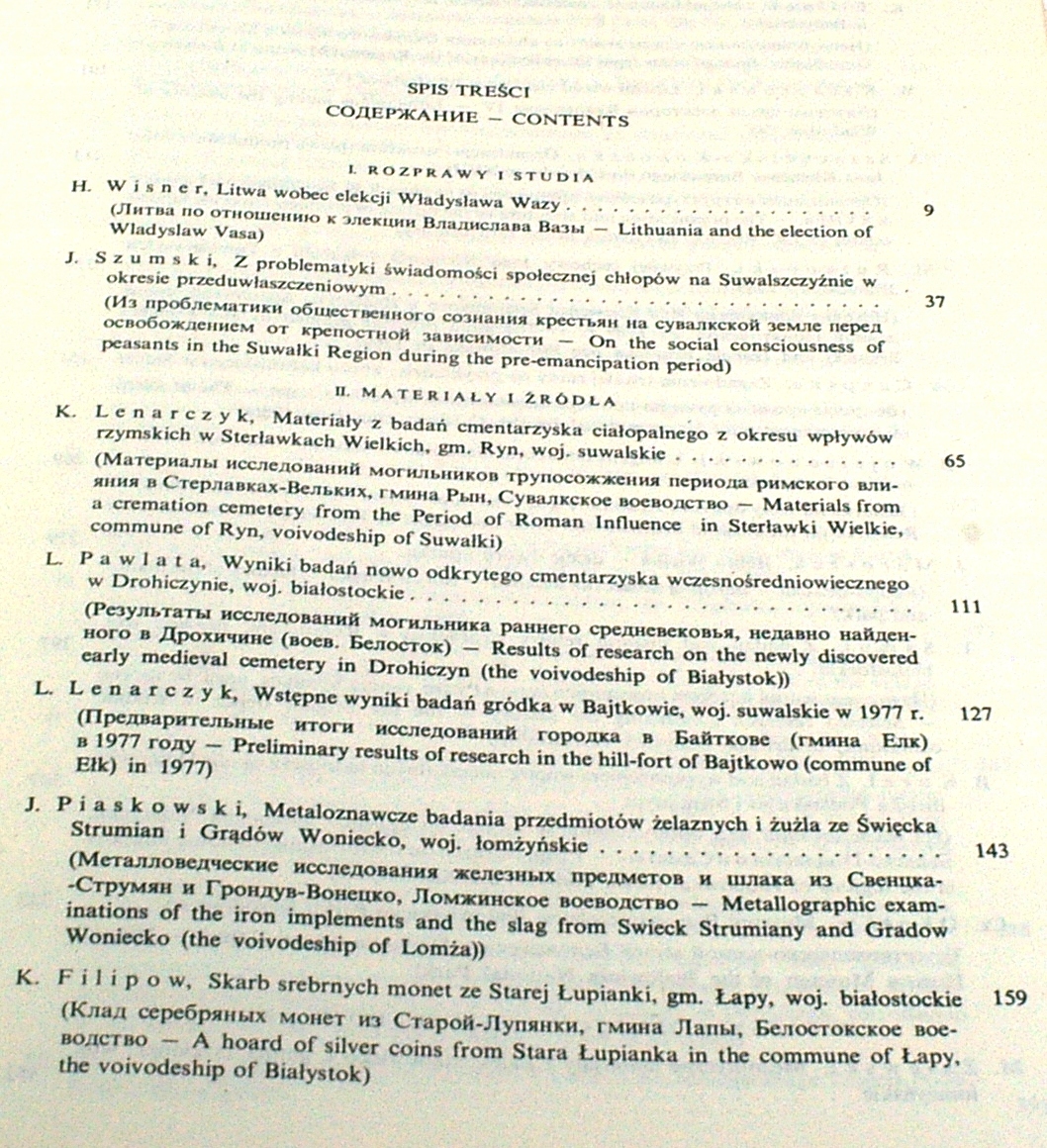 ROCZNIK BIAŁOSTOCKI tom XVII 17 ISBN 9788301093617