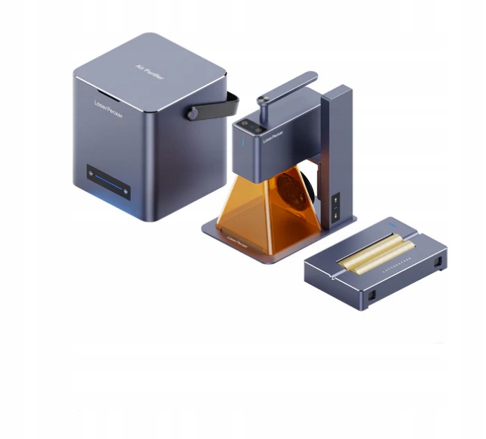 Grawerka laserowa LaserPecker LP2 rolka+ oczyszczacz powietrza