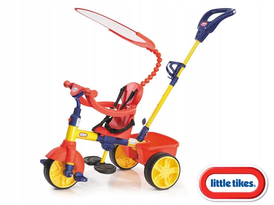 Rowerek trójkołowy Little Tikes Czerwony, Niebieski