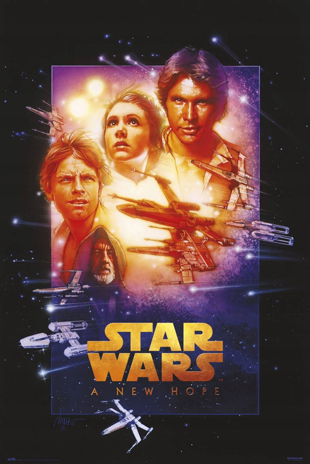 

Plakat z filmu Star Wars A New Hope 61x91,5