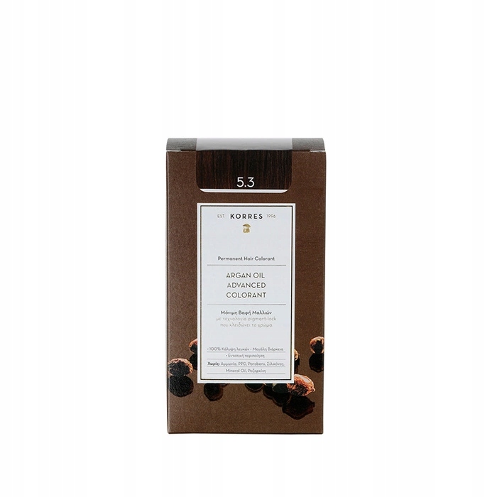 Korres Argan Oil Farba Do Włosów 5.3