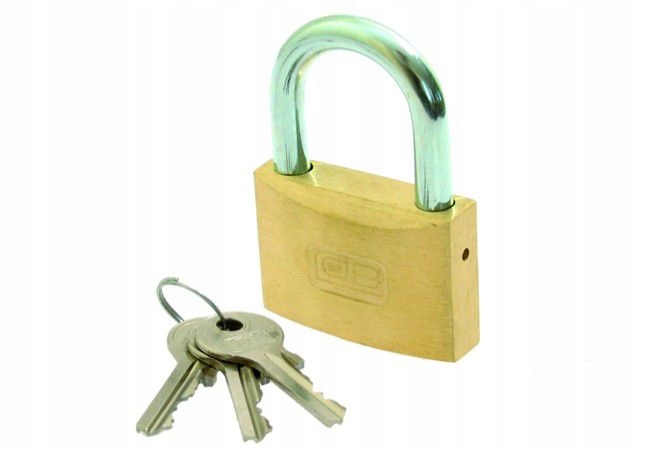 Kłódka 50 LOB KD-LE-008 3 klucze