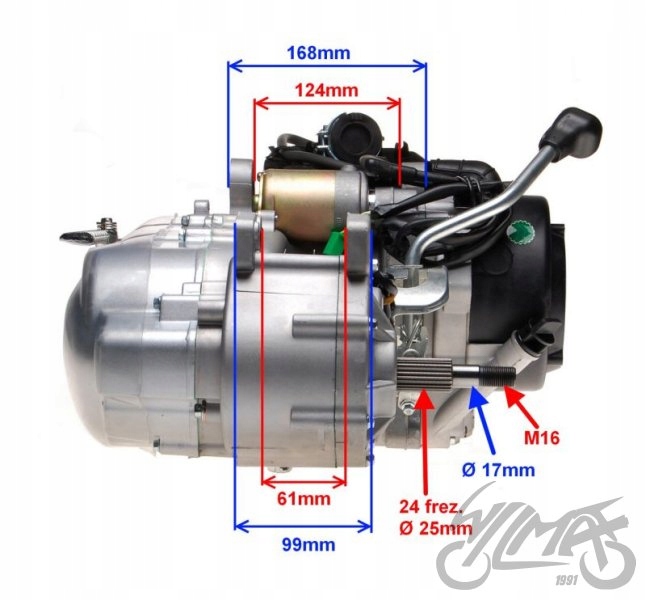 SILNIK QUAD ATV 200 ROMET BASHAN KINGWAY SHINERAY Manufacturer WM