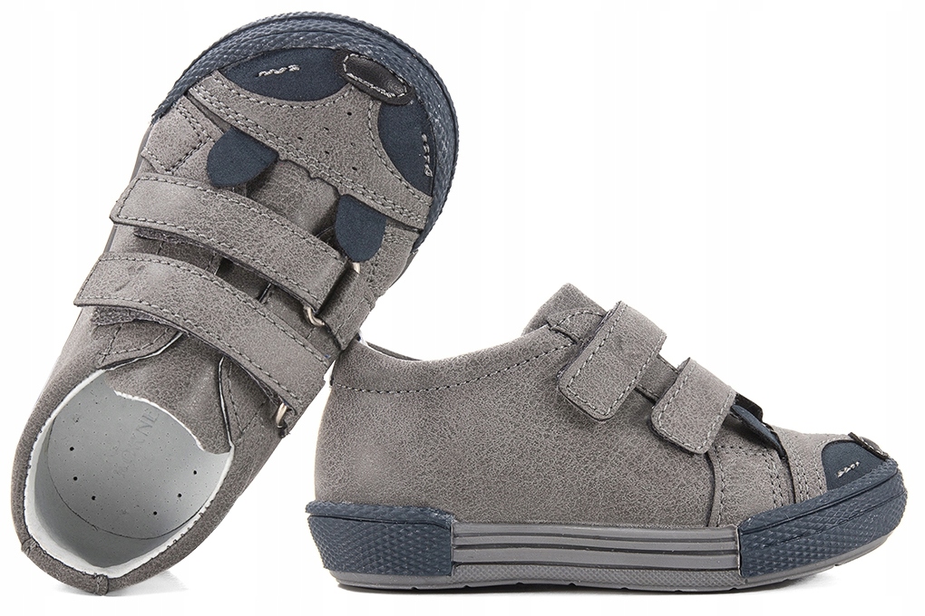 

Kornecki 6485 Półbuty Chłopięce Trzewiki szare 20