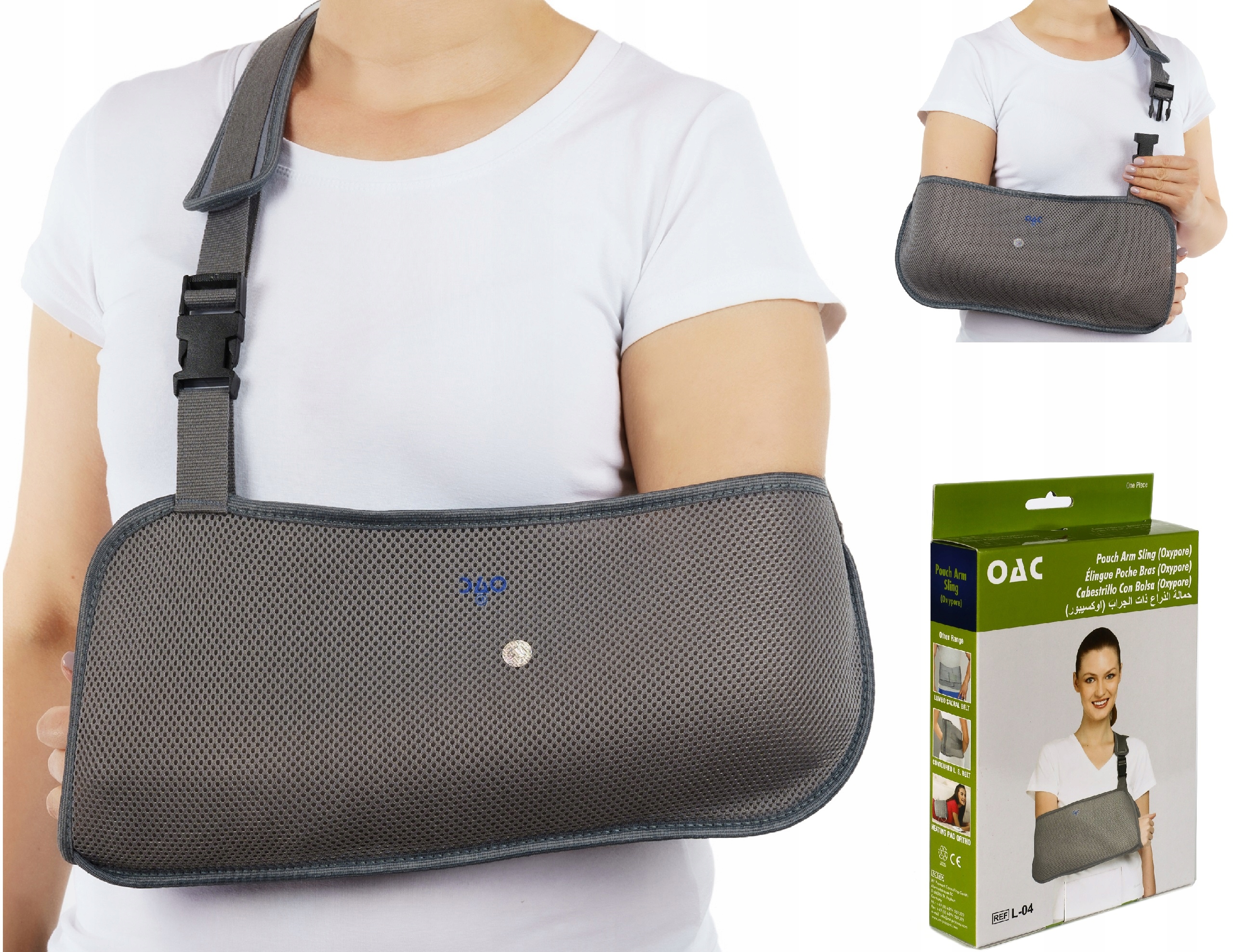 

Temblak Ręki Orteza Gips Ochraniacz
