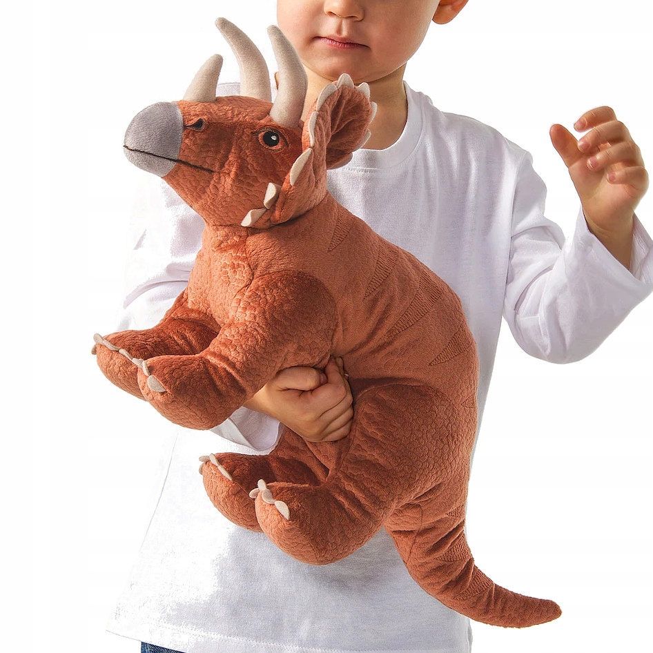 

Ikea Jattelik Triceratops Pluszowy dinozaur 46cm
