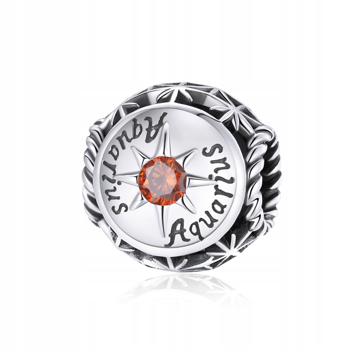 

Charms Znak Zodiaku Wodnik Urodzinowy Srebro