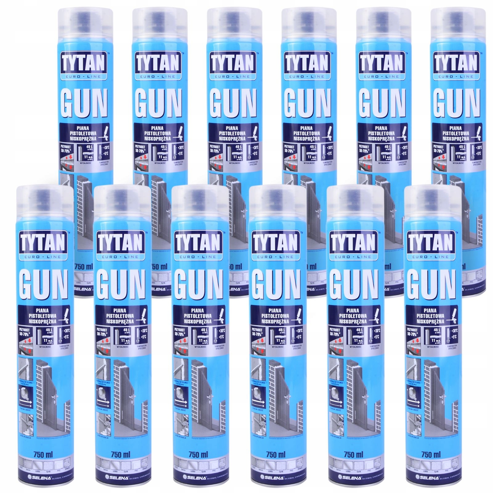 

Pianka Montażowa Pistoletowa Euro-line 750ML Tytan