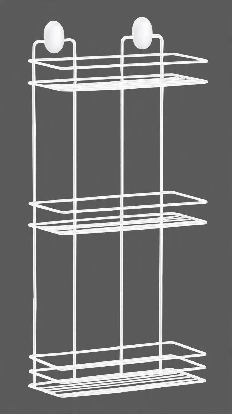 

Metalife DB-720 półka łazienkowa wisząca 3 półki
