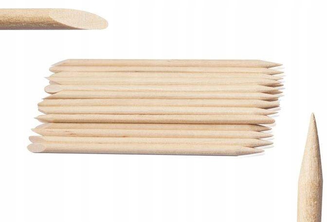 Patyczki Drewniane Do Manicure i Pedicure 100 szt. EAN (GTIN) 5904378555498