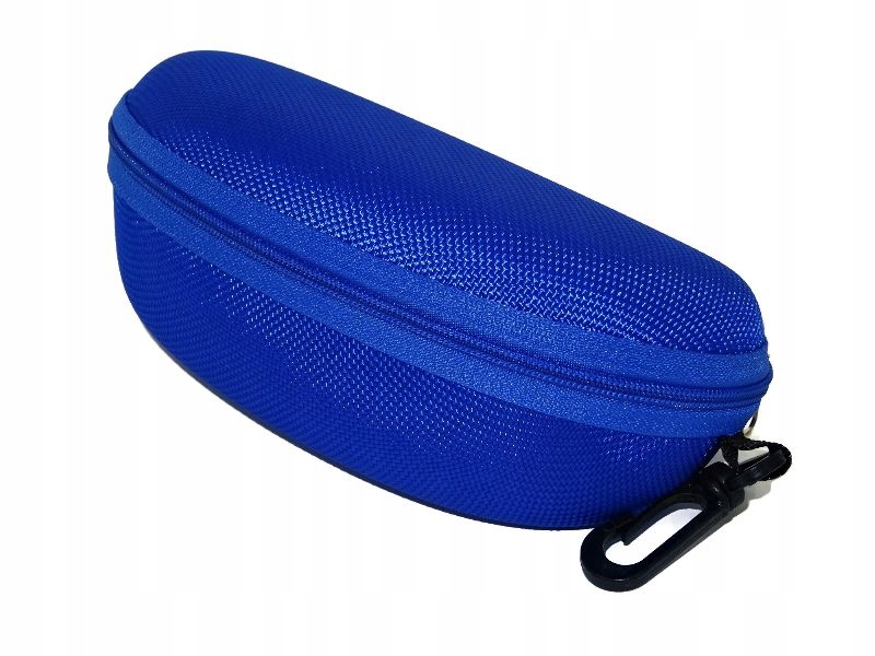

Elegnckie Etui Okulary Twarde Futerał Niebieskie