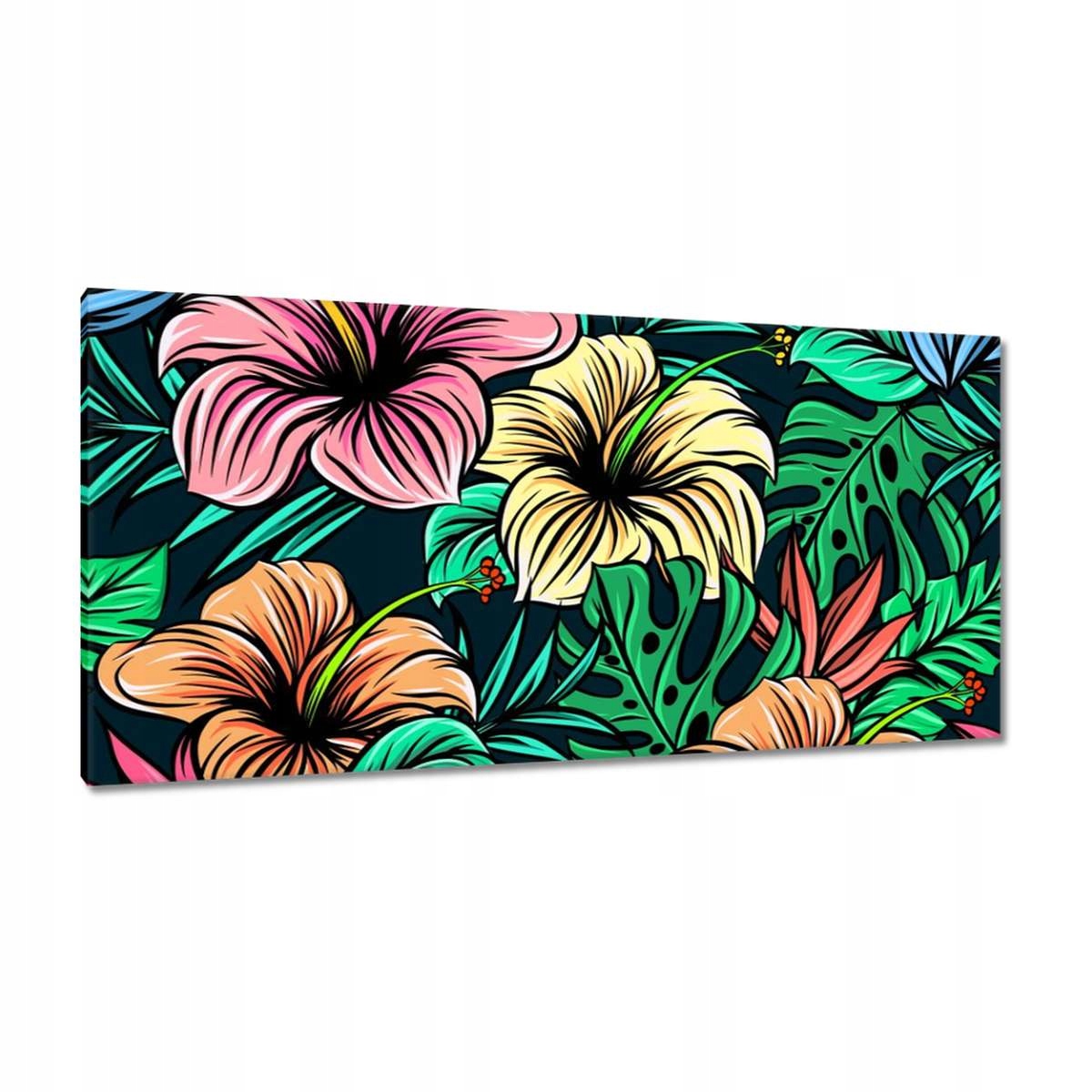 Obrazy 115x55 Monstera Zelený list