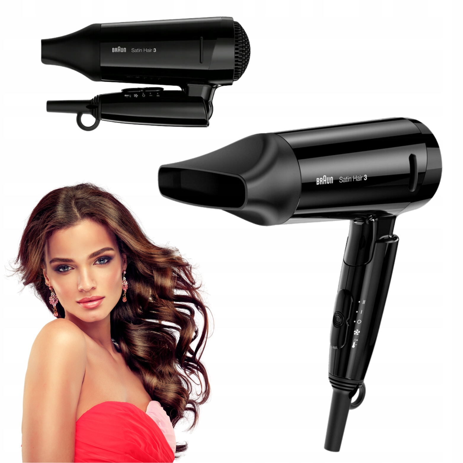 Suszarka Do Włosów BRHD350E Jonizacja 1600W Braun