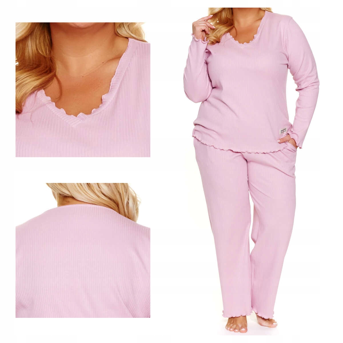 Doctor Nap Dámské pyžamo Pb 7326 papaya plus 3XL