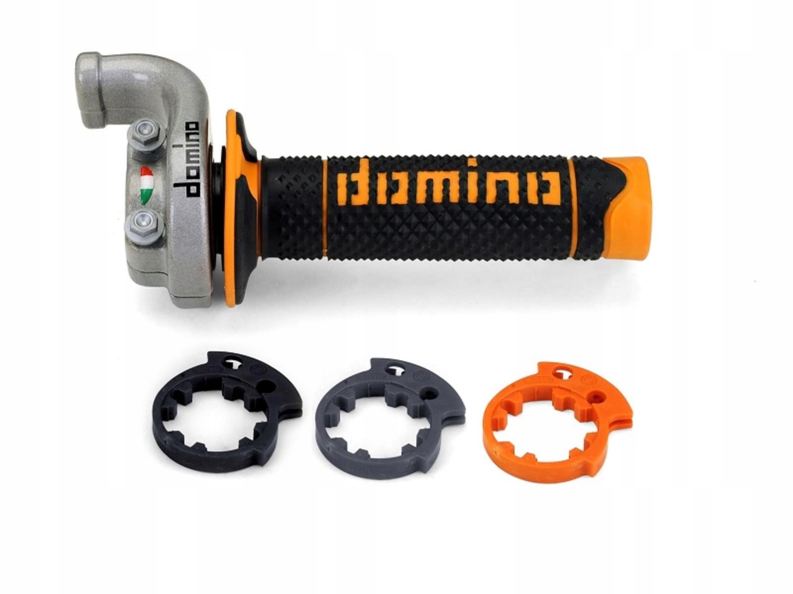Domino Kompletný Rolgaz S Páčkami Off Road Ktm/husqvarna/gasgas 4T (striebro)
