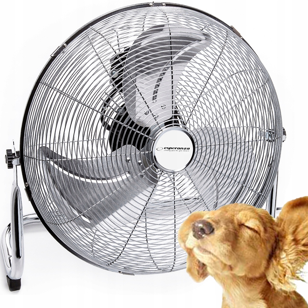 DUŻY WENTYLATOR STOJĄCY WIATRAK PODŁOGOWY CYRKULATOR POWIETRZA MOCNY