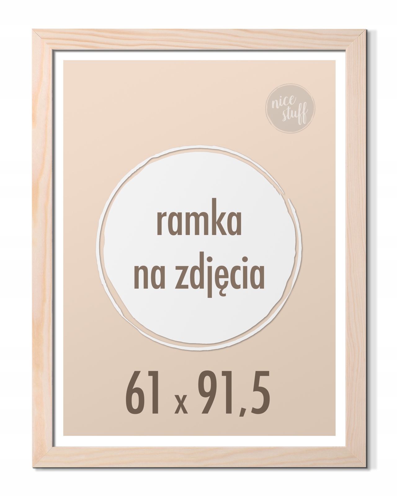 

Ramka na zdjęcia 61x91,5 cm ramki sosna naturalna