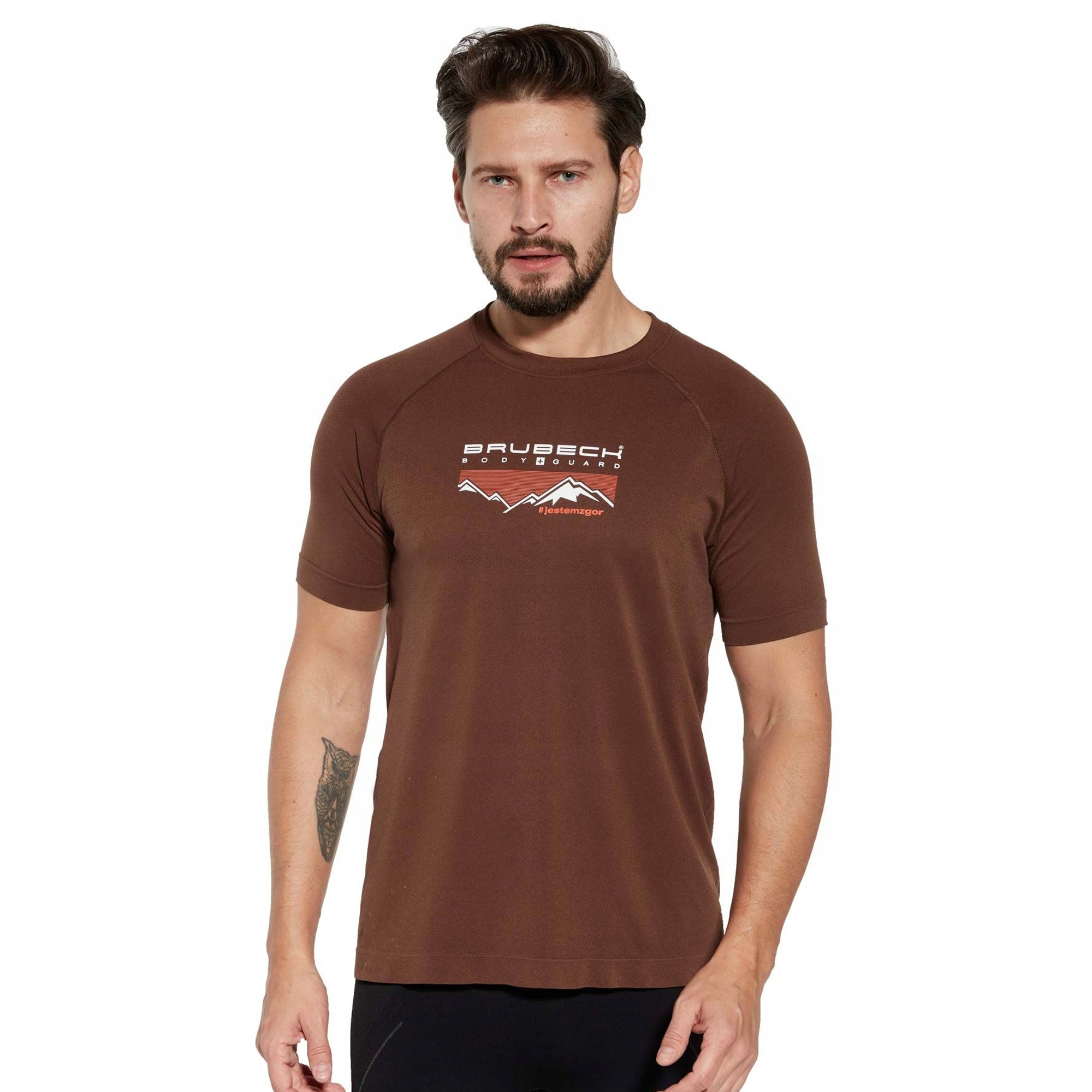 Koszulka męska Brubeck Dynamic Termoaktywna XL Rozmiar XL