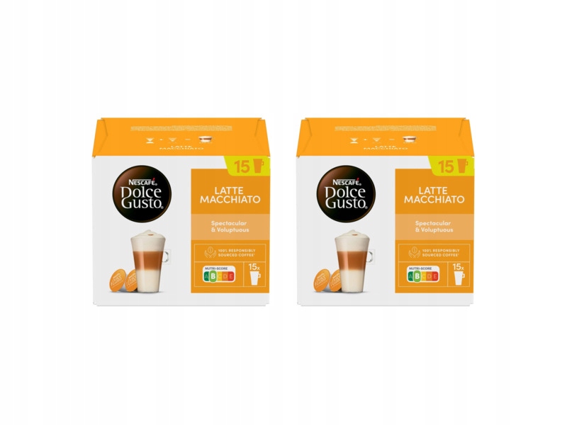 Kapsułki Nescafe Latte Macchiato do ekspresu Nescafe Dolce Gusto 2 x 30