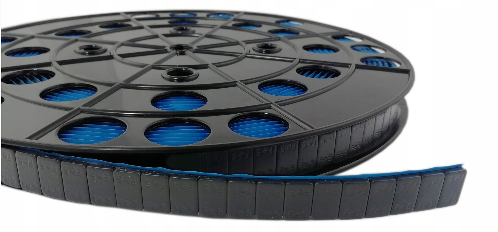 Ciężarki klejone do alu Rolka 6kg 1200x5g powlekane Grafit