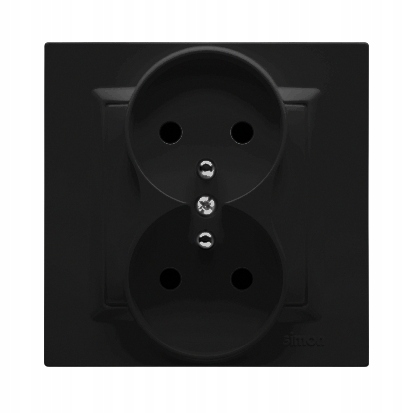 

Gniazdo podwójne z uziemieniem 16A Simon 10