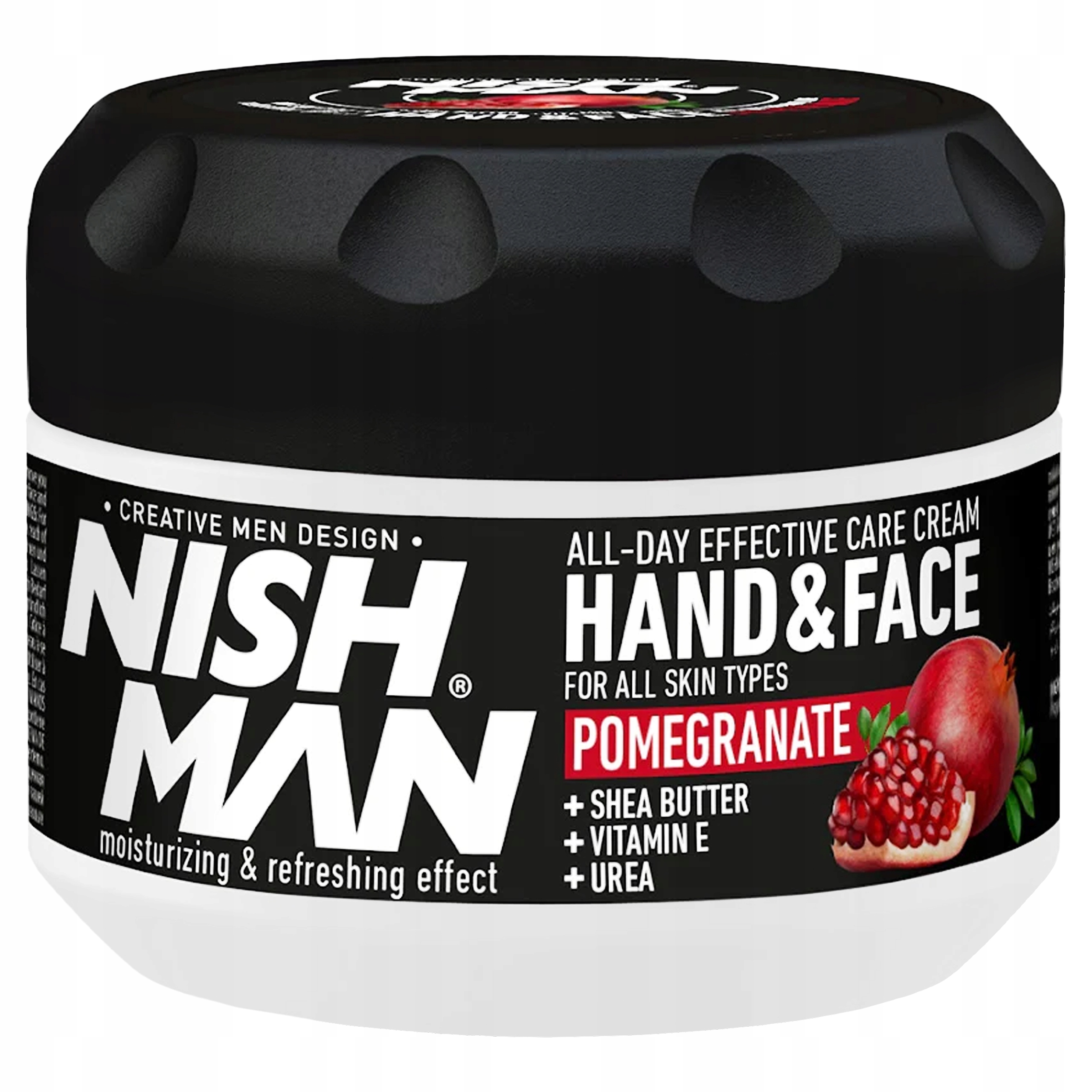 Nishman Pomegranate - krem do rąk i twarzy, 300ml