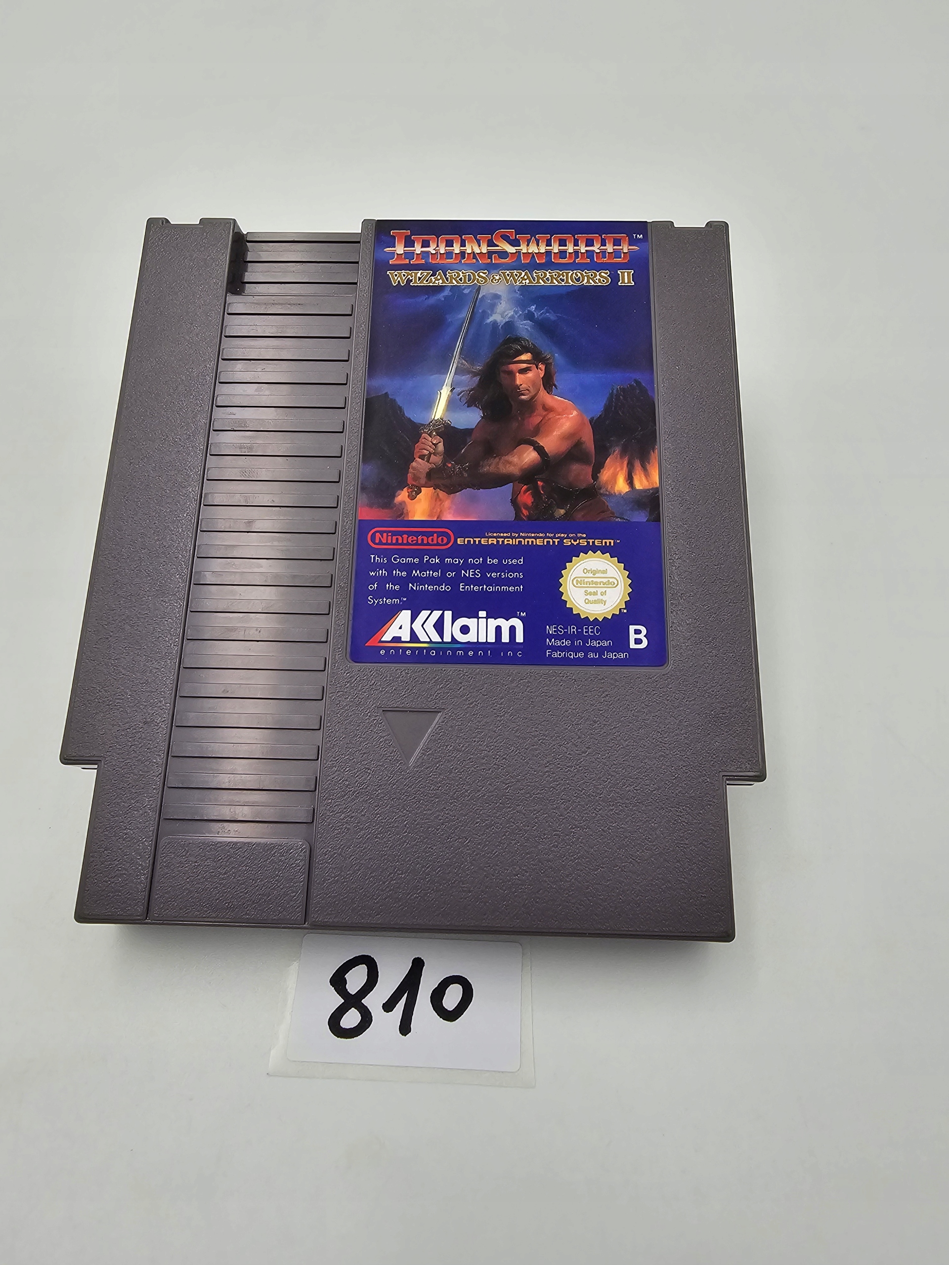 NINTENDO NES IRON SWORD WIZARDS & WARRIORS II ORYGINAŁ Platforma Nintendo NES